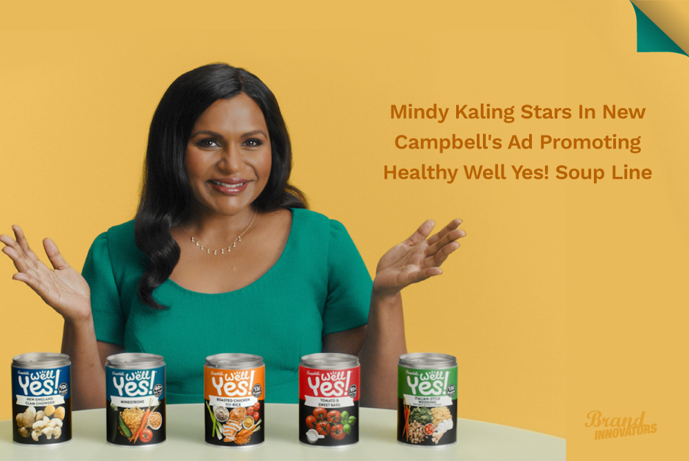 News Mindy Kaling stars in Campbell’s new Well Yes soup ad